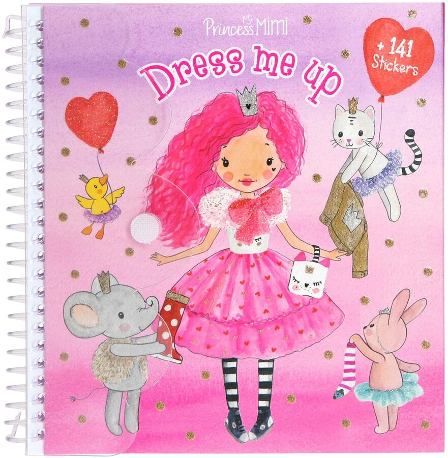 princess mimi dress me up sticker book Amazon.com: Depesche 13577 Princess Mimi Dress Me Up Sticker Book with 24 Pages for Designing Princess Outfits, Includes 10 Sticker Sheets : Toys & Games