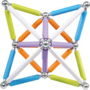 44 Piece Neon Maxi Supermag Magnetic Building Set