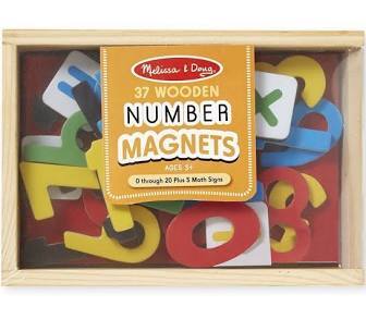 Magnetic Wooden Numbers by Mellissa & Doug