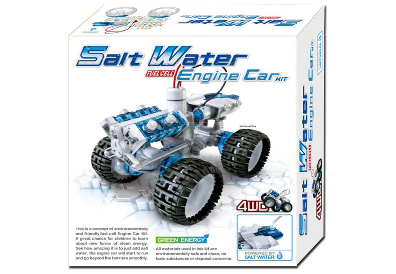 Salt Water Powered 4WD Car & Engine Kit