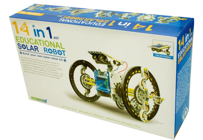 14 in 1 Educational Solar Powered Robot Kit