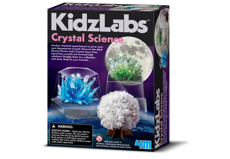 KidzLabs Crystal Science Experiment Kit