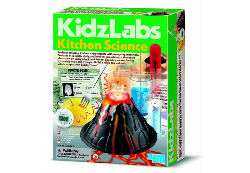 KidzLabs Kitchen Science Experiment Kit