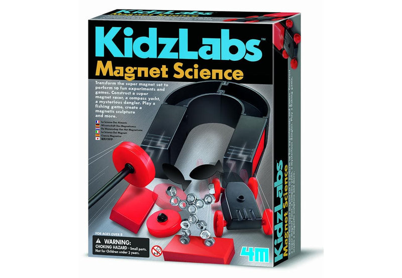 KidzLabs Super Magnet Science Experiment & Games Kit