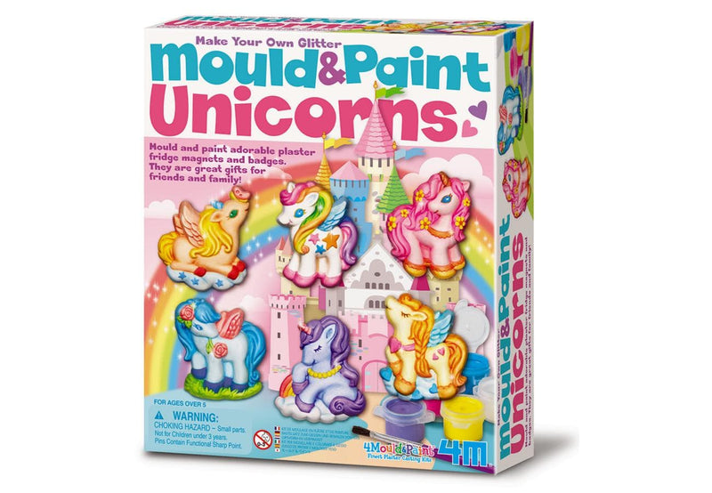 Mould & Paint Glitter Unicorn Plaster Casting Kit