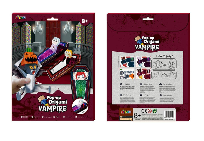 Vampire Pop-up Origami Kit