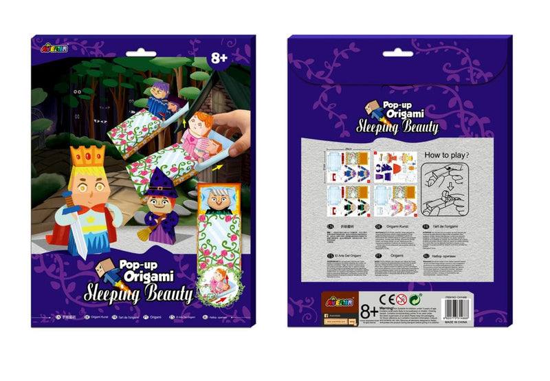 Sleeping Beauty Pop-up Origami Kit