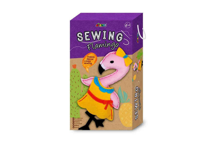 Flamingo Felt Sewing Kit