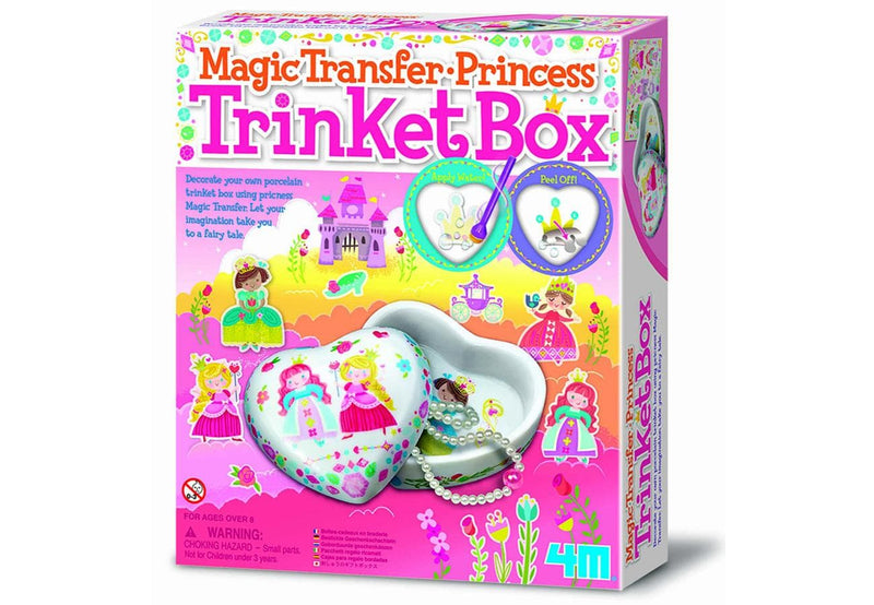 Princess Magic Transfer Porcelain Trinket Box