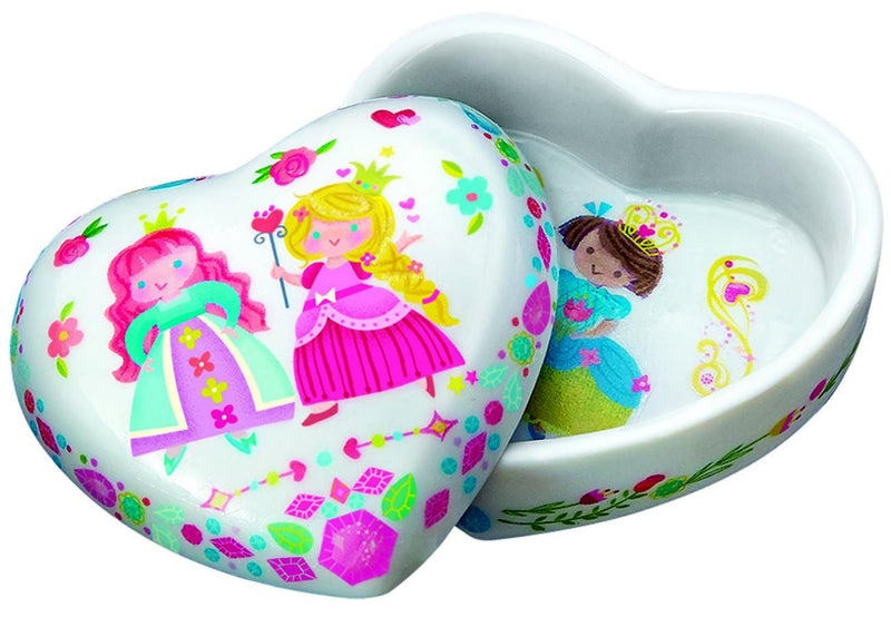 Princess Magic Transfer Porcelain Trinket Box