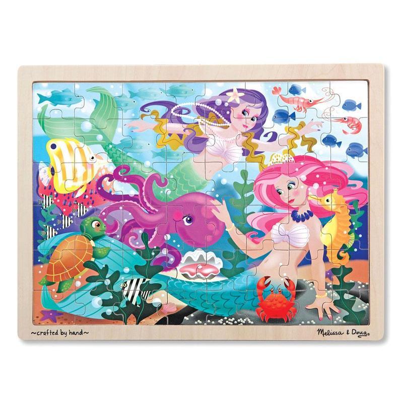 48 Piece Mermaid Fantasea Jigsaw by Mellissa & Doug