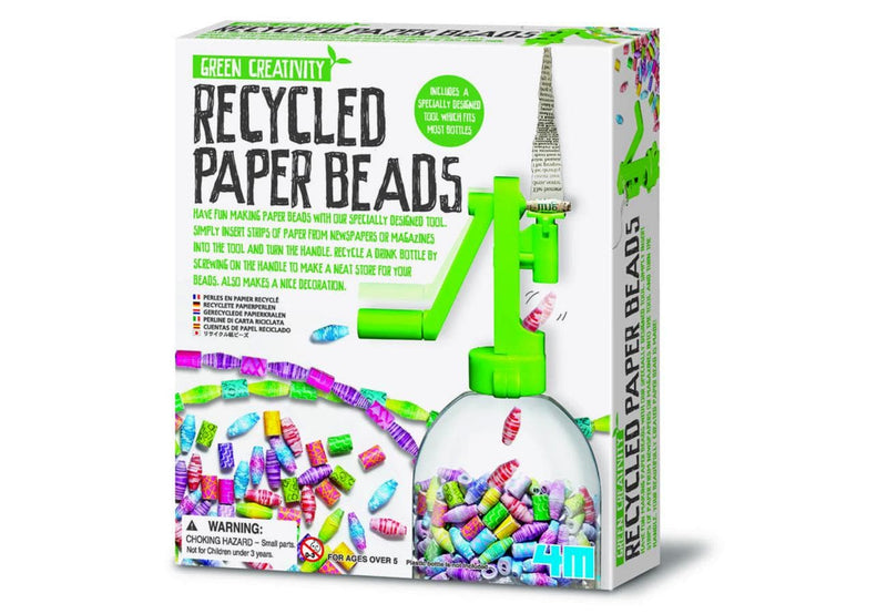Green Creativity Recycled Paper Beads Kit