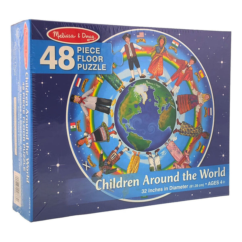 48 Piece Children Around the World Floor Puzzle by Mellissa & Doug