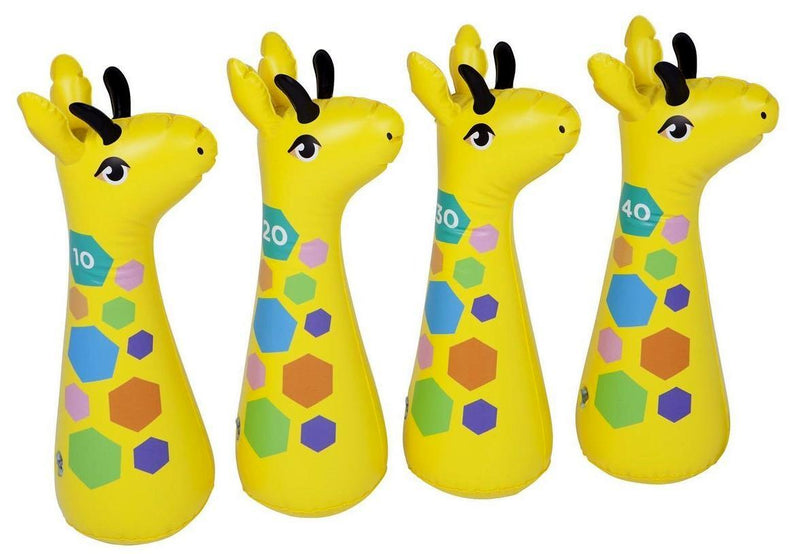 Giraffe Inflatable Ring Toss Game Set