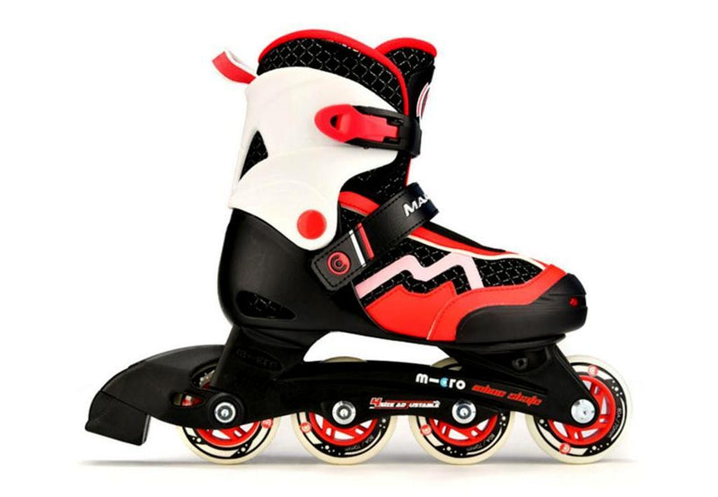 Red Majority Adjustable Kids Inline Skates