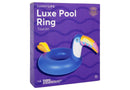 Luxe Toucan Inflatable Pool Ring