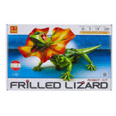 Frilled AI Super Lizard Robot with LED Eyes by Amazing Robot