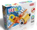 Airplane 12 Piece Flexible Small Build & Play Construction Set