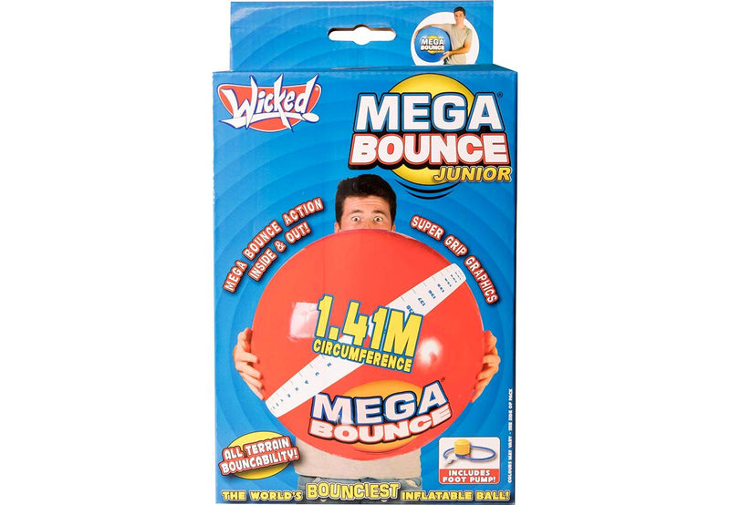 Red 1.4m Mega Bounce Junior Ball