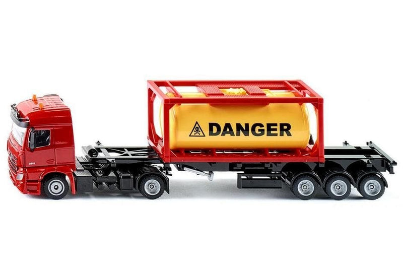Mercedes Benz Truck with Tank Container 1:50