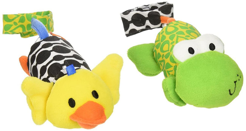 Frog & Duck Tag Along Chimes by Infantino