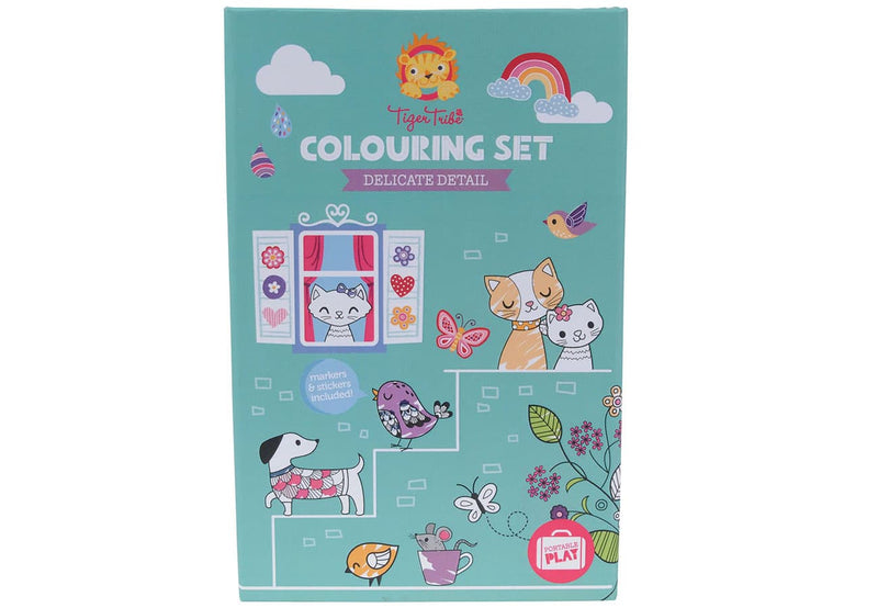 Delicate Detail Colouring Set by Tiger Tribe