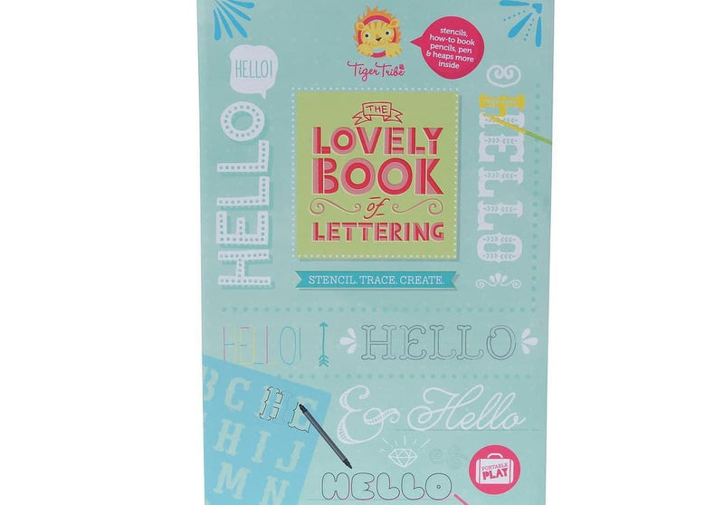 The Lovely Book of Lettering by Tiger Tribe