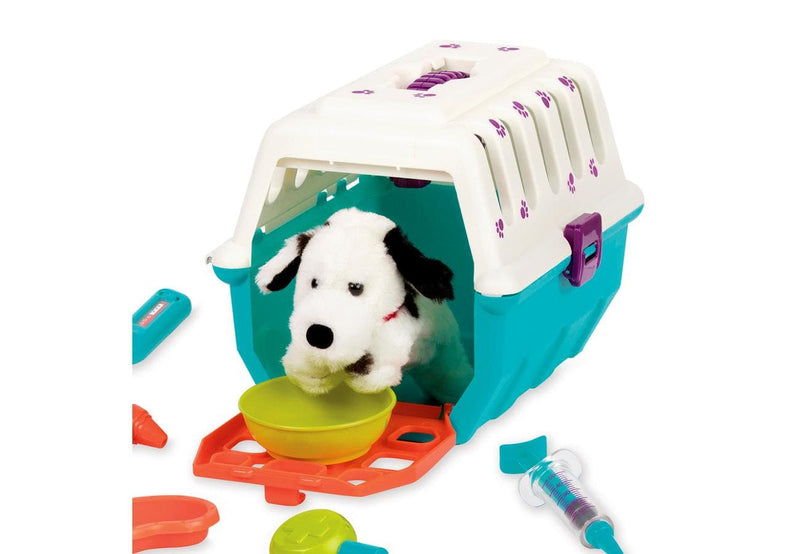 Dalmatian Blue Vet Kit with Cage