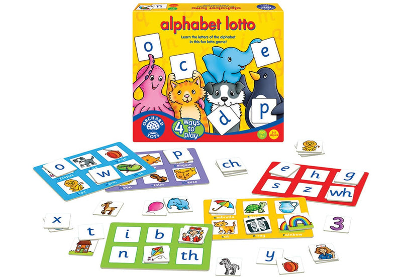 Alphabet Lotto Game by Orchard Toys