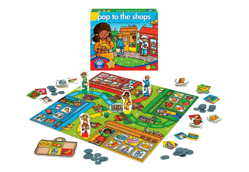 Pop to the Shops Game by Orchard Toys