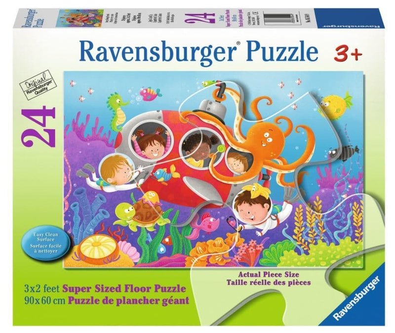 24 Piece Deep Diving Friends SuperSize Puzzle 24pc by Ravensburger