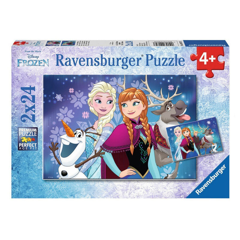 2 x 24 Piece Disney Northern Lights Puzzle by Ravensburger