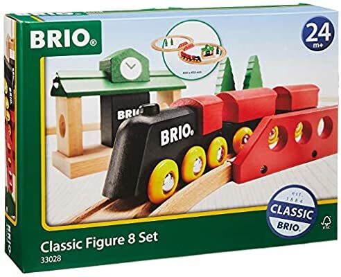 Classic 5 Piece Wooden Train Set
