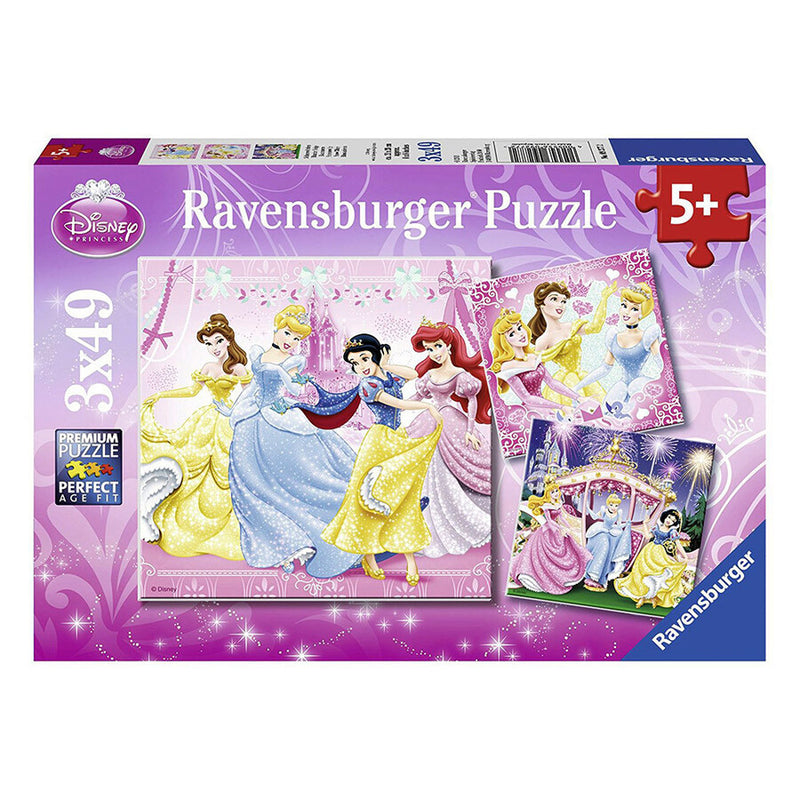 3 x 49 Piece Disney Snow White Puzzle