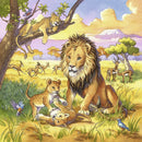 3x49 Piece Wild Animals Jigsaw Puzzle
