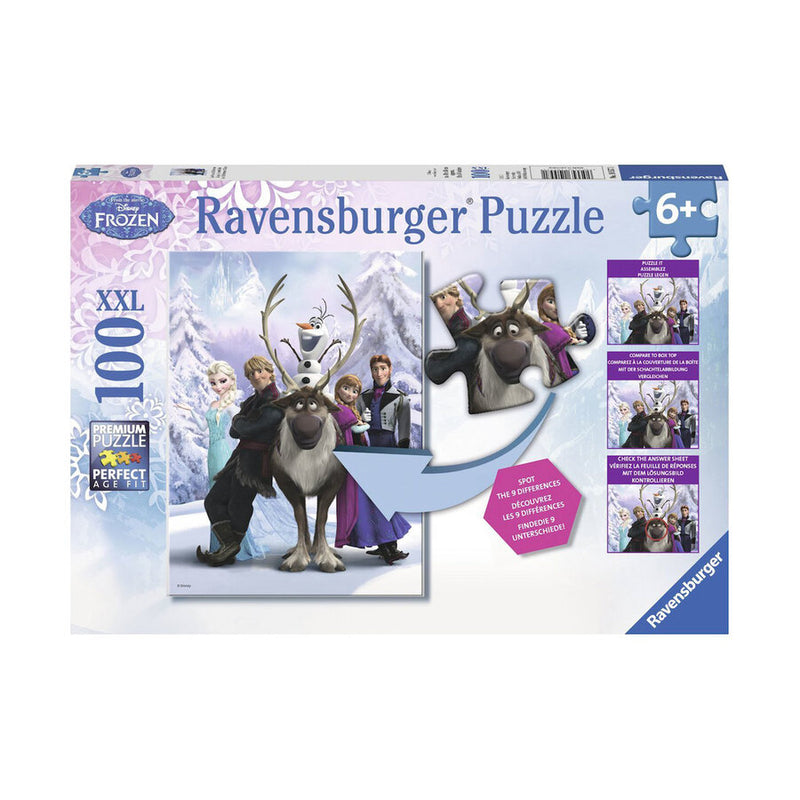 100 Piece Disney The Frozen Difference Puzzle