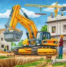 3x49 Piece Construction Vehicle Jigsaw Puzzle