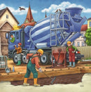 3x49 Piece Construction Vehicle Jigsaw Puzzle