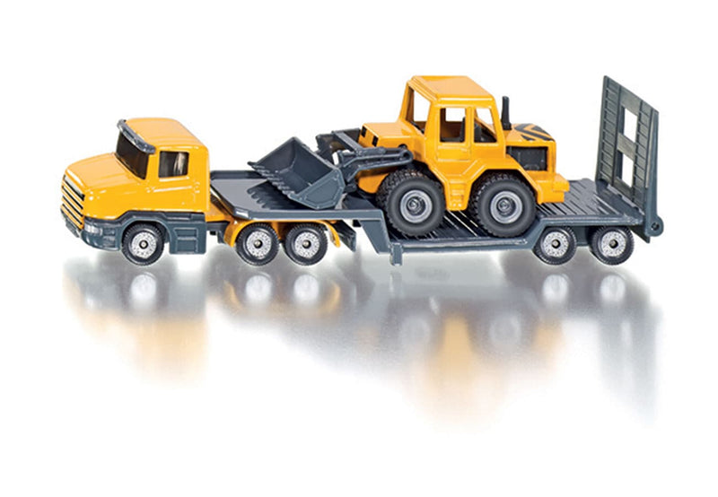Low Loader Truck with Front Loader by Siku