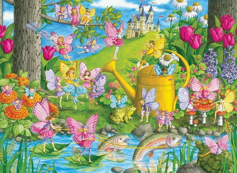 100 Piece Fairy Playland Jigsaw Puzzle