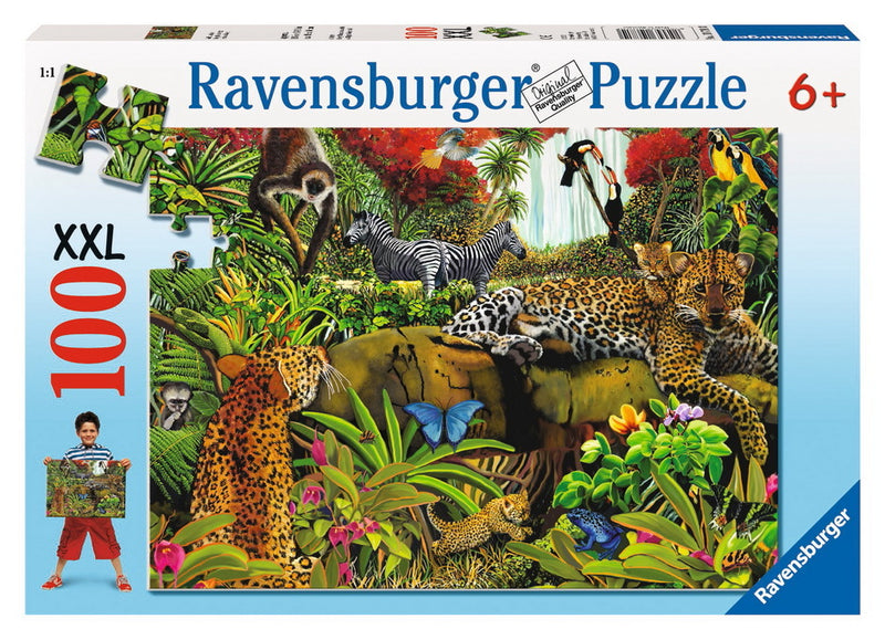100 Piece Wild Jungle Jigsaw Puzzle