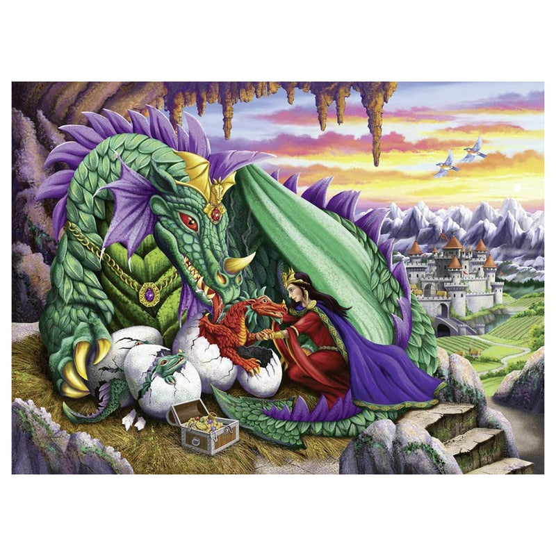 200 Piece Queen of Dragons Jigsaw Puzzle