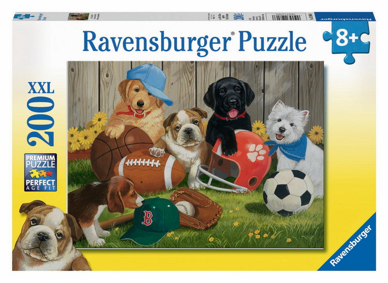 200 Piece Let's Play Ball Jigsaw Puzzle