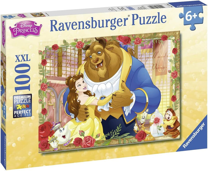 100 Piece Disney Belle & Beast Puzzle 100pc by Ravensburger
