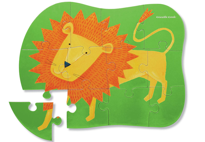 12pc Leo the Lion Mini Puzzle by Crocodile Creek
