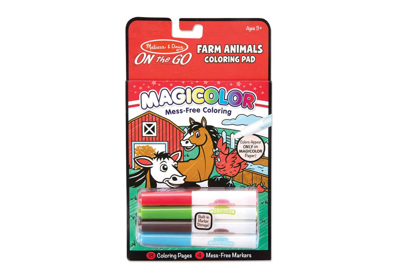 Farm Magicolour Colouring Pad - On The Go by Melissa & Doug