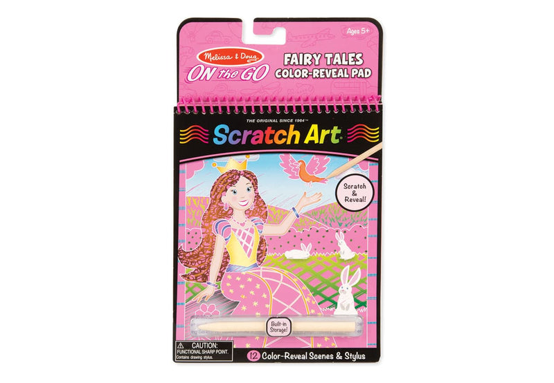 Fairy Tale Scratch Art - On The Go by Melissa & Doug