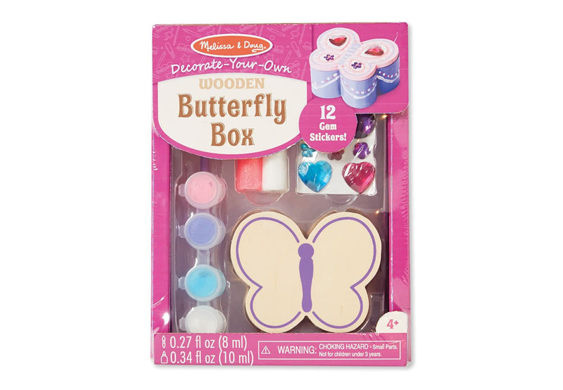 Decorate Your Own Wooden Butterfly Box by Melissa & Doug