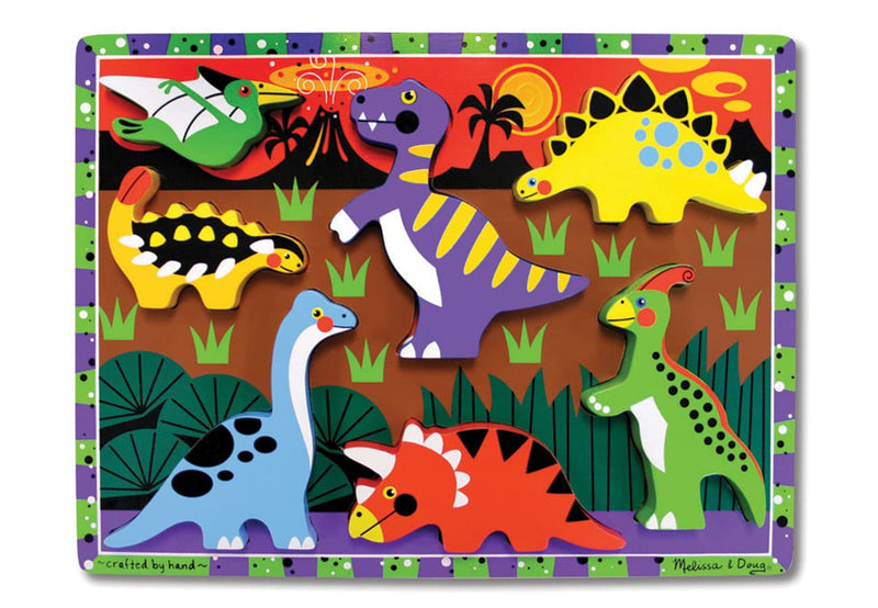 Dinosaurs Chunky Puzzle by Melissa & Doug