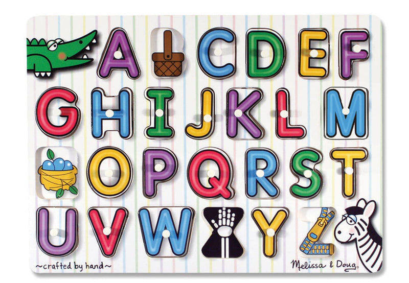See-Inside Alphabet Peg Puzzle by Melissa & Doug